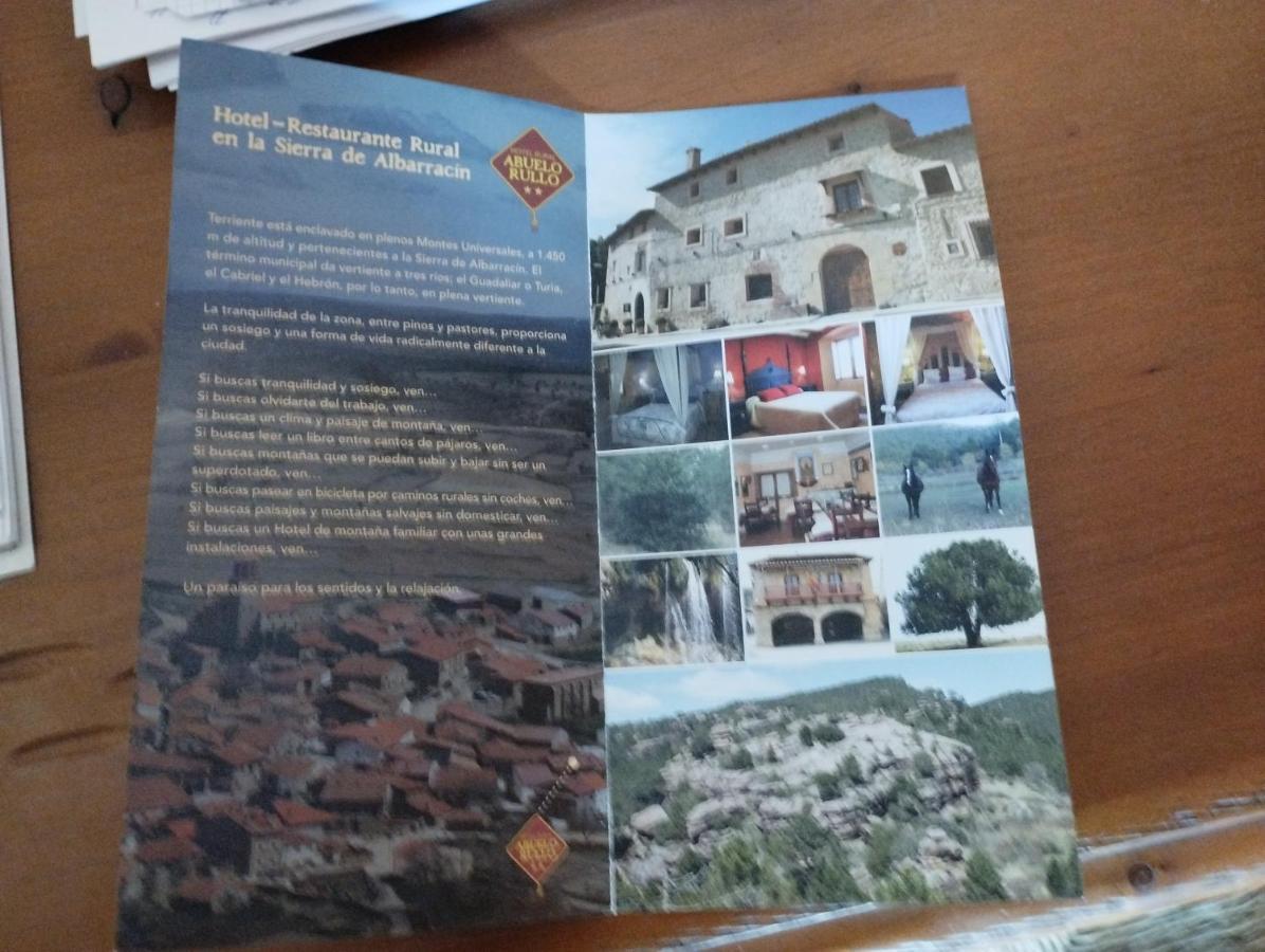 Hotel Rural Abuelo Rullo Terriente Bagian luar foto